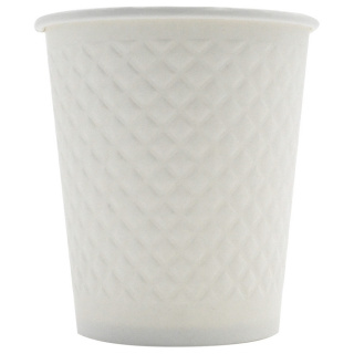 EHB80-280-0000 Embossed single-wall paper cup 8 oz (250 ml)