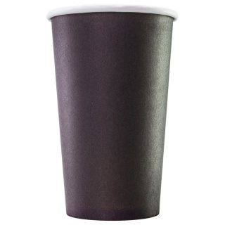 HB90-530-0574 Disposable paper cup black 16 oz (400 ml)