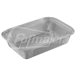 R1L Wrinklewall aluminium container, t212x147, b174x109, h40 mm