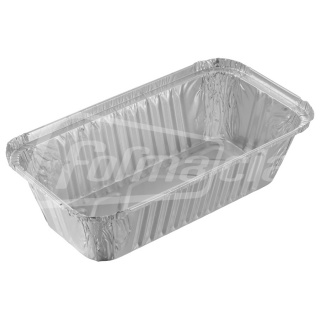 R13L Wrinklewall aluminium container, t206x113, b162x70, h48 mm