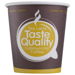 HB62-120-0076 Disposable paper cup "Taste Quality" 4 oz (100 ml)