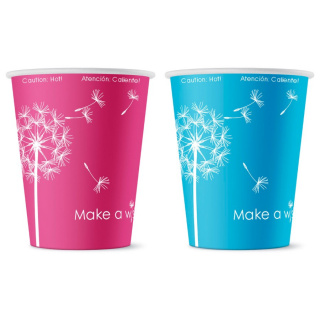 HB70-180-8926 Disposable paper cup "Make a Wish" 6 oz (150 ml)