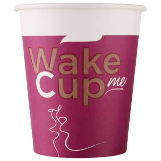 HB80-280-0737 Disposable paper cup "Wake Me Cup" 8 oz (250 ml)