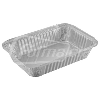 R84L Wrinklewall aluminium container, t218x154, b178x114, h38 mm