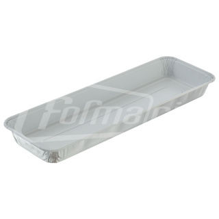 R001G Wrinklewall aluminium container, t326х106, b302х82, h25 mm
